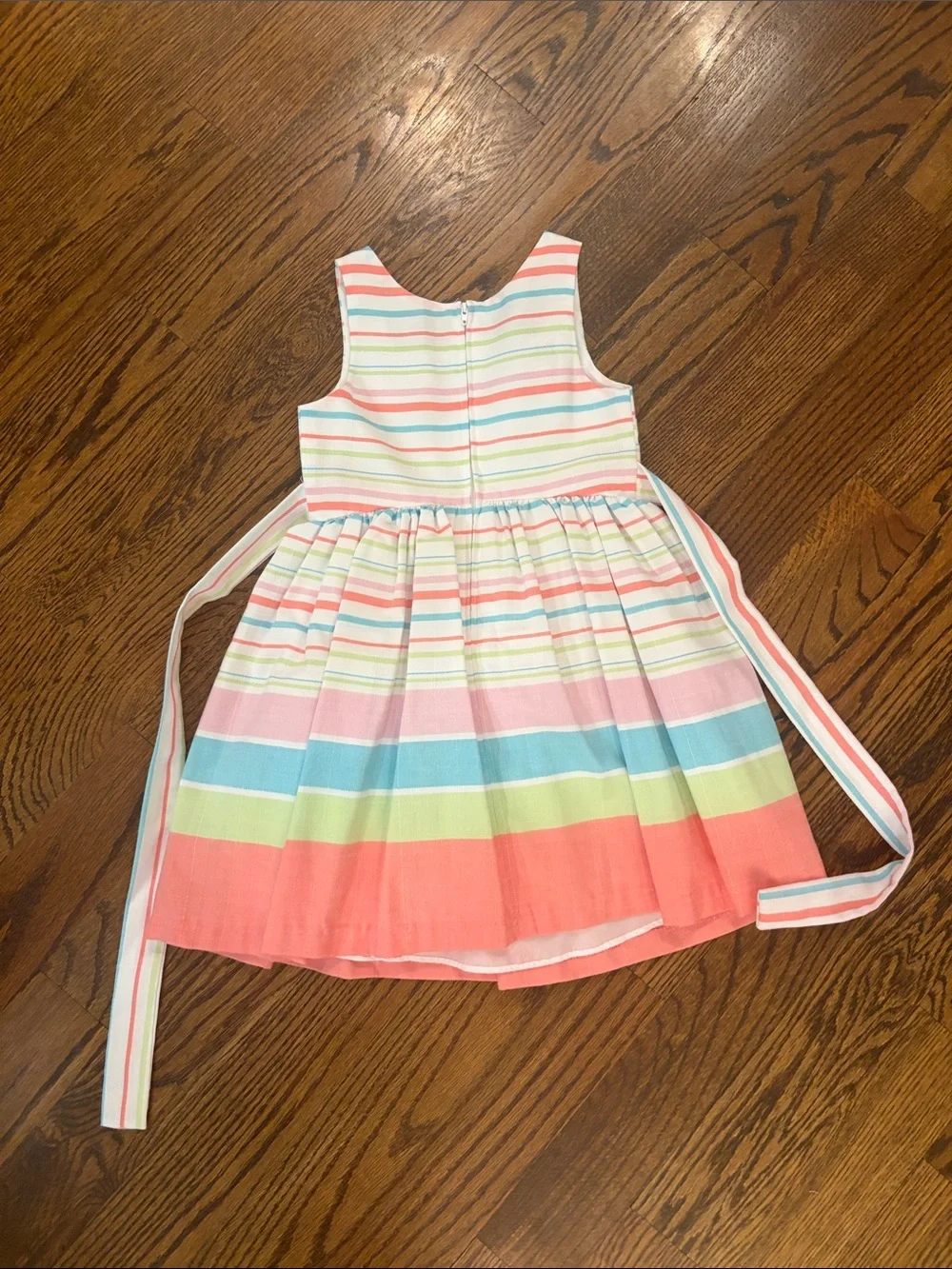 Bonnie Jean sleeveless striped